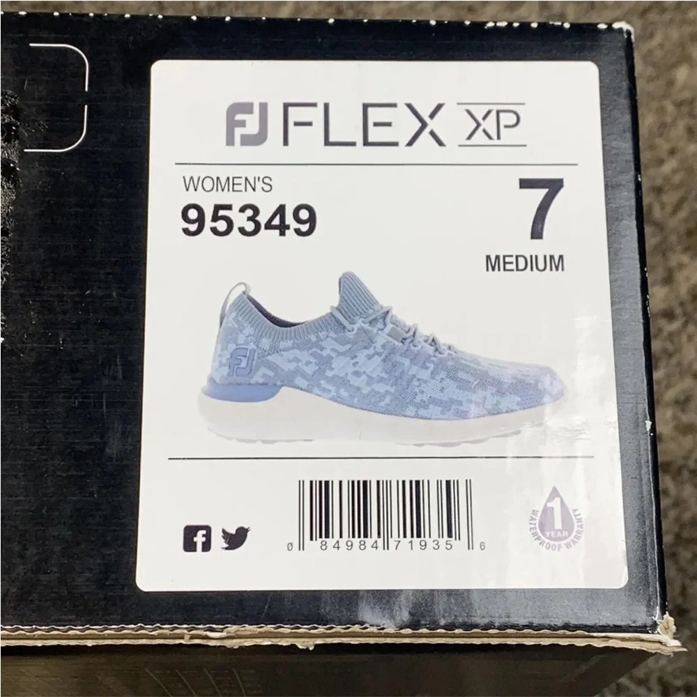 NWT Woman’s Footjoy Flex‎ XP Digital Camo Waterproof Golf Shoes Sz 7